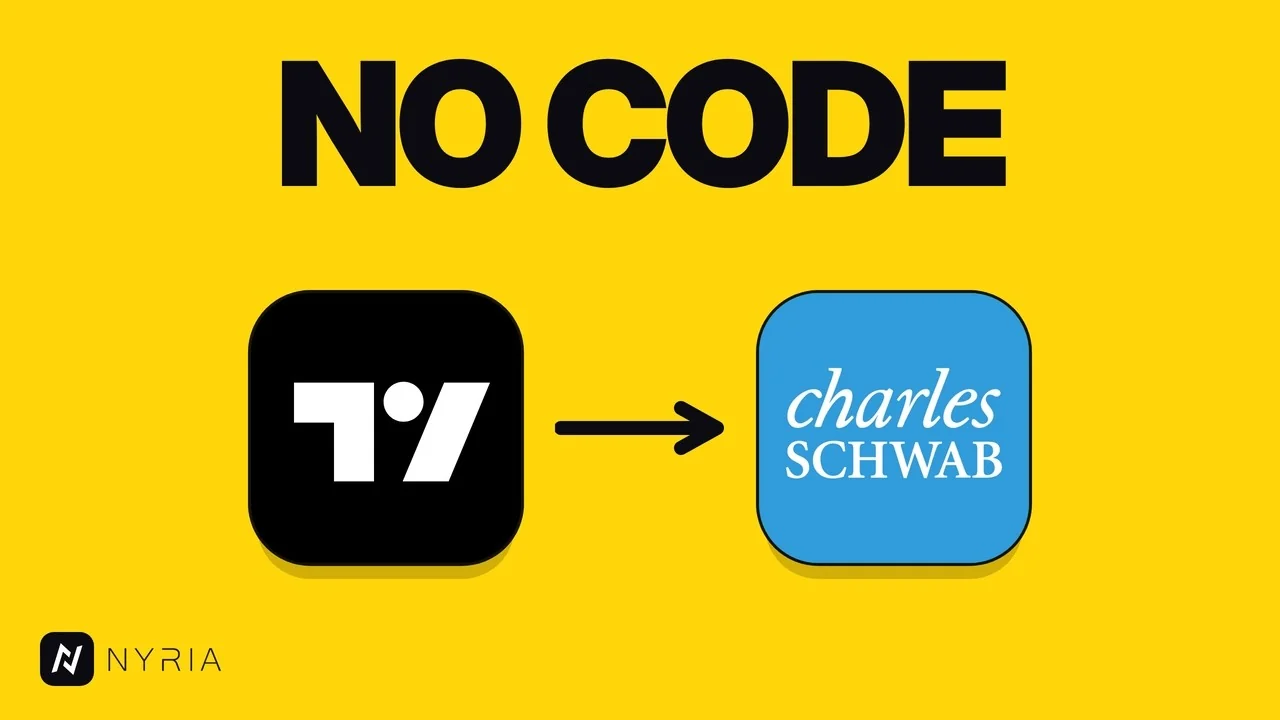 How to automate TradingView alerts to Charles Schwab